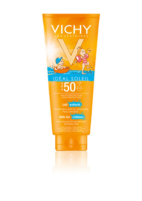 Vichy Idéal Soleil Latte Solare Delicato Bambini SPF 50 - Protezione molto alta - 300 ml