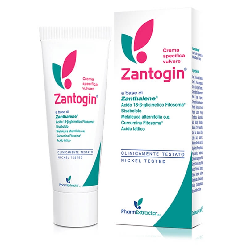 Zantogin Crema Vulvare Antinfiammatoria Contro Vulviti 40 ml