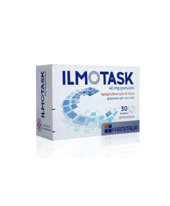 ILMOTASK Ketoprofene in Granulato orosolubile 30 bust 40mg [Equivalente okitask bustine] 