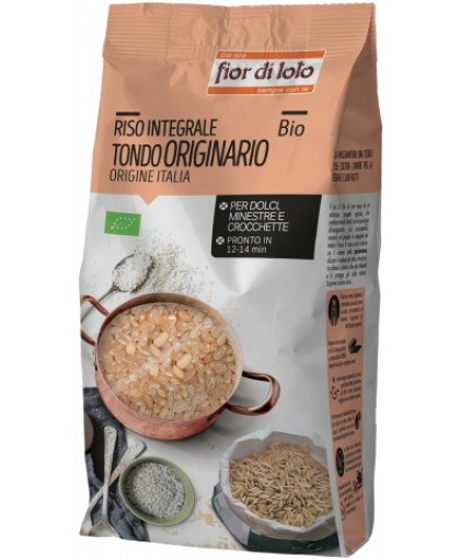 Fior Di Loto Riso Integrale Tondo Biologico 1 kg