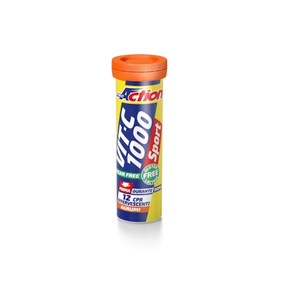 Pro Action Vit-C 1000 Sport Integratore di Vitamine per Sportivi 12 compresse