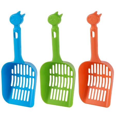 LEOPET PALETTA LETTIERA IGIENICA SCOOP COLORI ASSORTITI CAD.