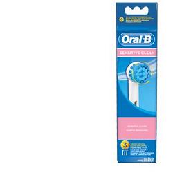 Oral-B Sensitive Clean 3 Testine Ricambio Spazzolino Elettrico