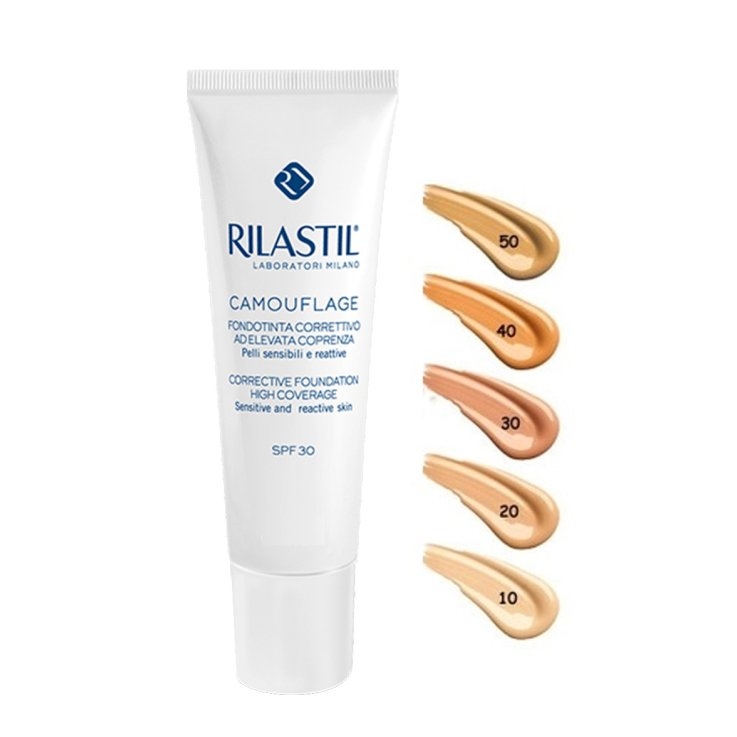 Rilastil Camouflage Fondotinta Comprenza Elevata 20 Natural 30 Ml