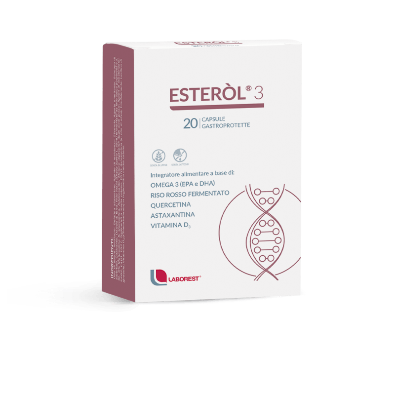 Esterol 3 Integratore per il controllo del Colesterolo 20cps