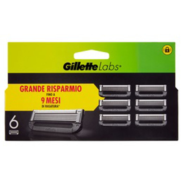 GILLETTE LABS LAME CABRIO X6