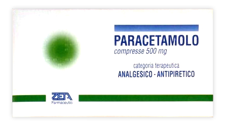 Paracetamolo Zeta 500mg Analgesico 20 Compresse