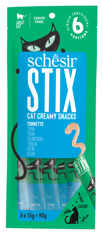 SCHESIR CAT STIX TONNETTO 6PZ