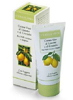 L'Erbolario Crema Viso al Limone e Cetriolo Per Pelli Grasse e Impure 50ml