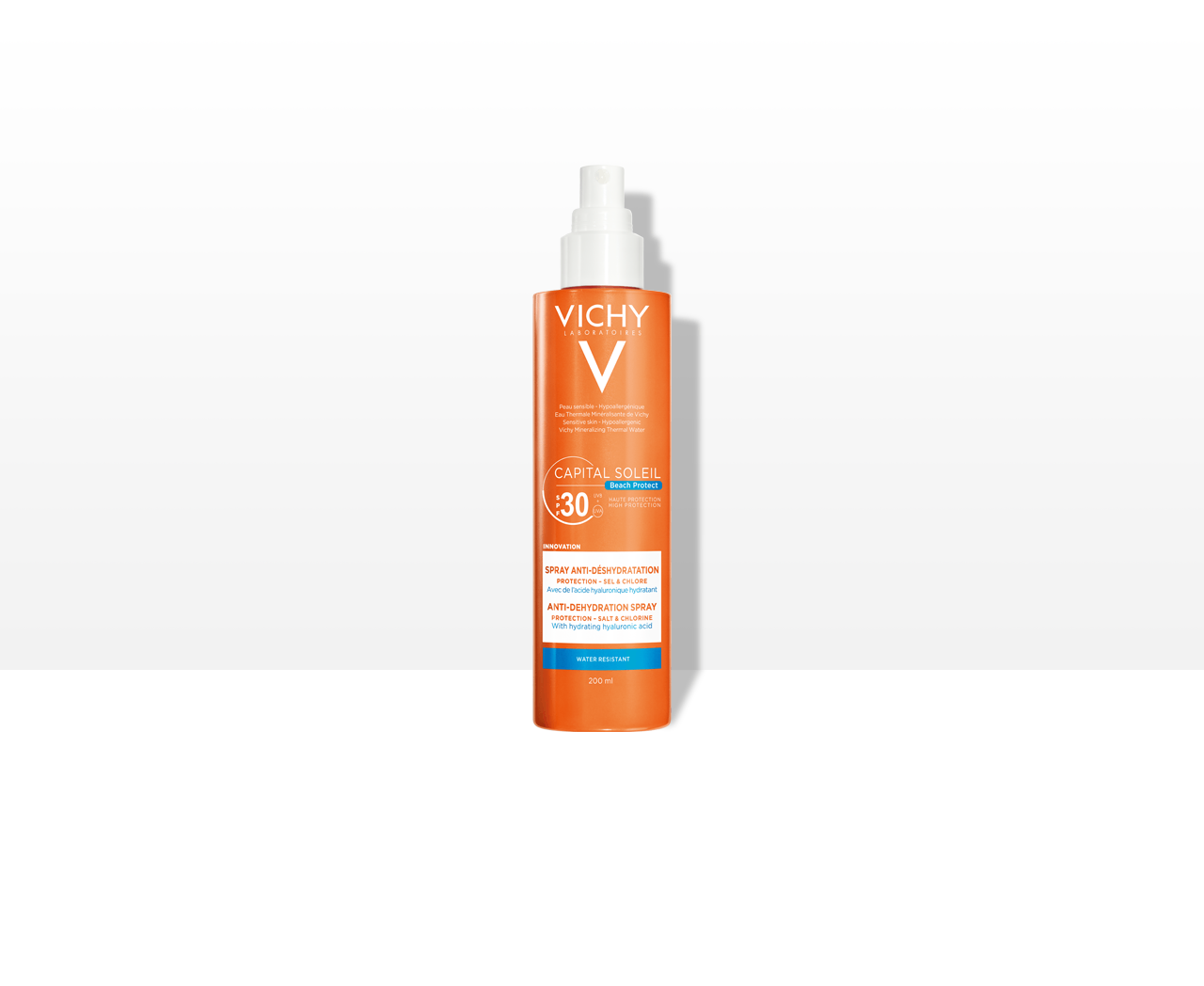 Vichy Capital Soleil Beach Protect Spray Anti-disidratazione SPF 30 - Protezione solare corpo - 200 ml