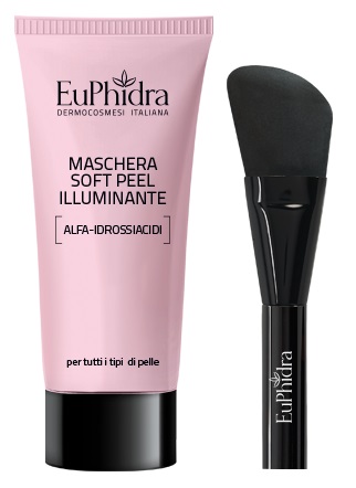 EuPhidra Maschera Soft Peel Illuminante con pennello applicatore 75ml