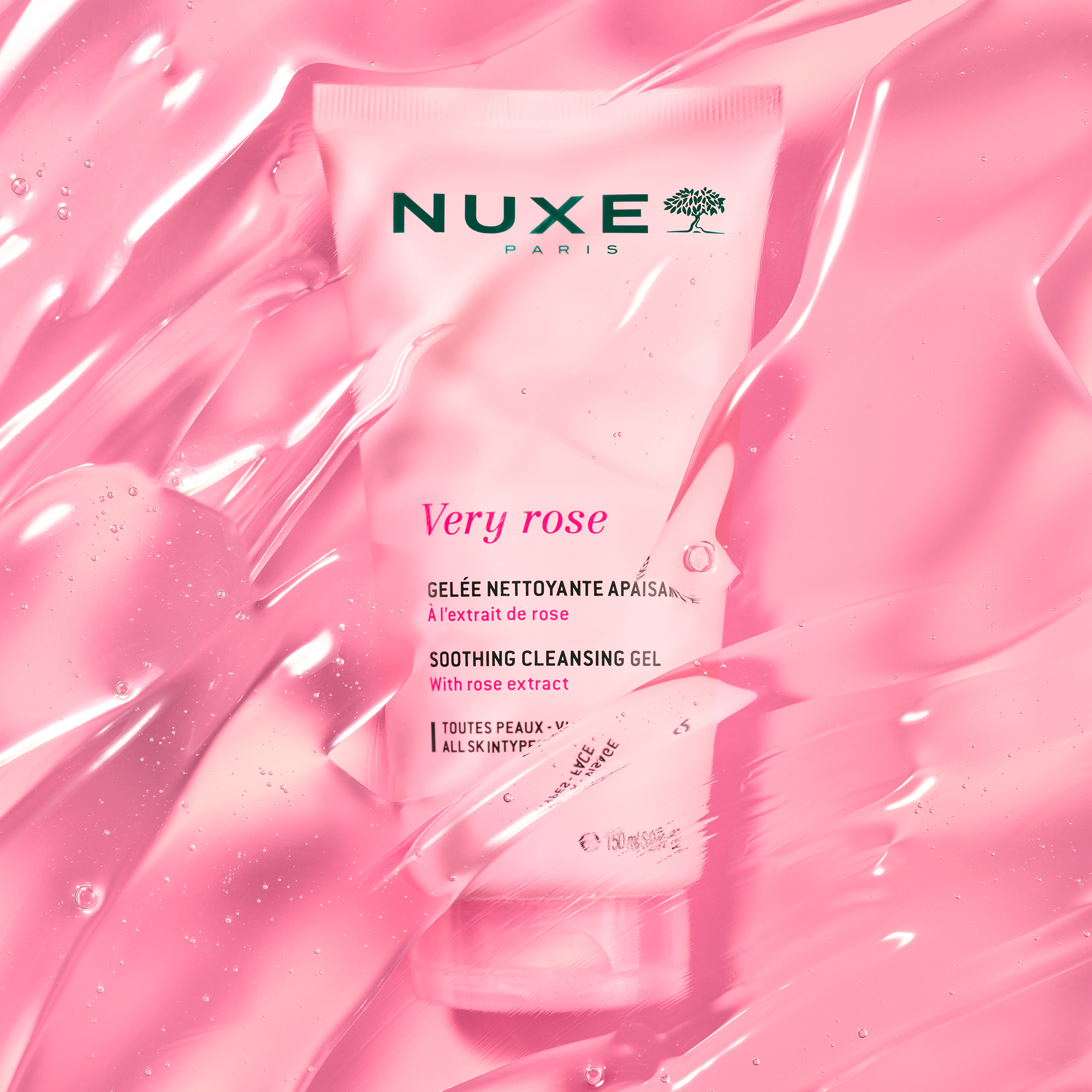 Nuxe - Very Rose - Gel Detergente Viso 150 ml