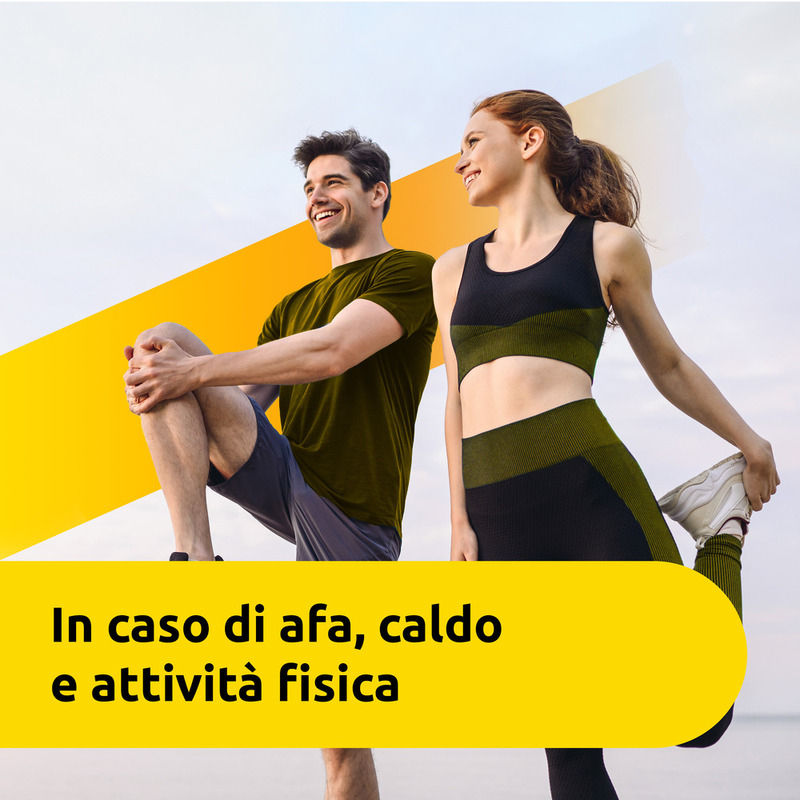 Supradyn Magnesio e Potassio, Edizione Limitata, Integratore completo  con Vitamine B, Vitamina C e Minerali, in caso di Caldo, Afa e Sport, Gusto Arancia, 24 + 24 Bustine