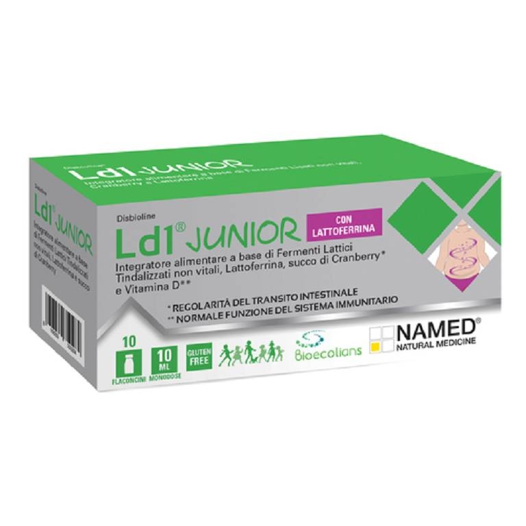 Named LD1 Junior Integratore Bambini 10 Flaconcini Monodose 