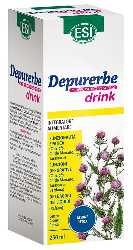 ESI Depurerbe Drink Integratore Depurativo 250 ml 