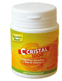 C Cristal 1000 - Integratore antiossidante - 50 capsule vegetali