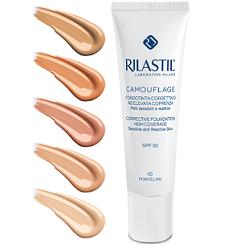 Rilastil Camouflage Fondotinta Fluido Correttivo Elevata Coprenza C30 Honey 30 ml