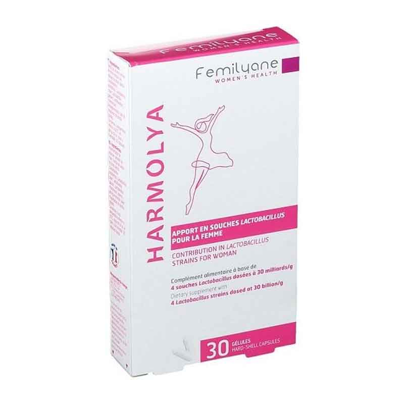Harmolya - integratore alimentare che apporta equilibrio, benessere e protezione alla flora vaginale 30CPS 