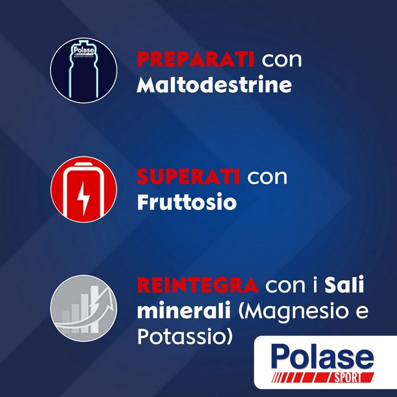 Polase Plus 36 bustine + Polase Sport 10 bustine Magnesio e Potassio Integratore Alimentare Sali Minerali 