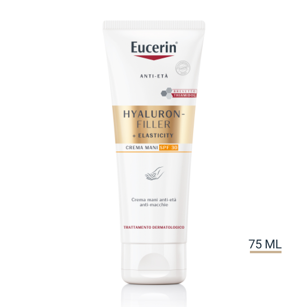 Eucerin Hyal-Filler Elasticity Crema Mani Anti-Macchie SPF30