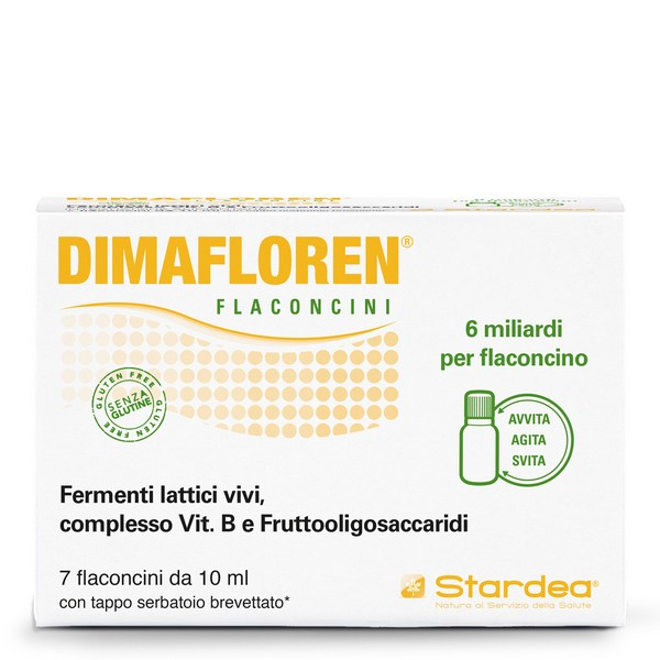 DimaFloren Integratore 7 Flaconcini Monodose 