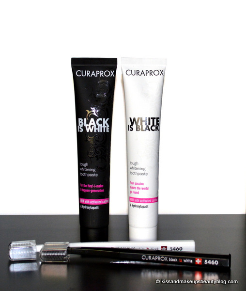 Curaprox White is Black Dentifricio 90 ml + Spazzolino 5460 Ultra Soft