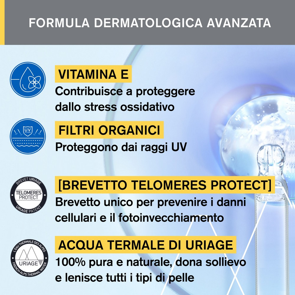 Uriage Bariesun Crema solare colorata Tinta Dorata SPF50+ 50mL