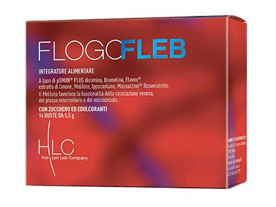 FLOGO FLEB Integratore naturale antiedemigeno 14 bustine