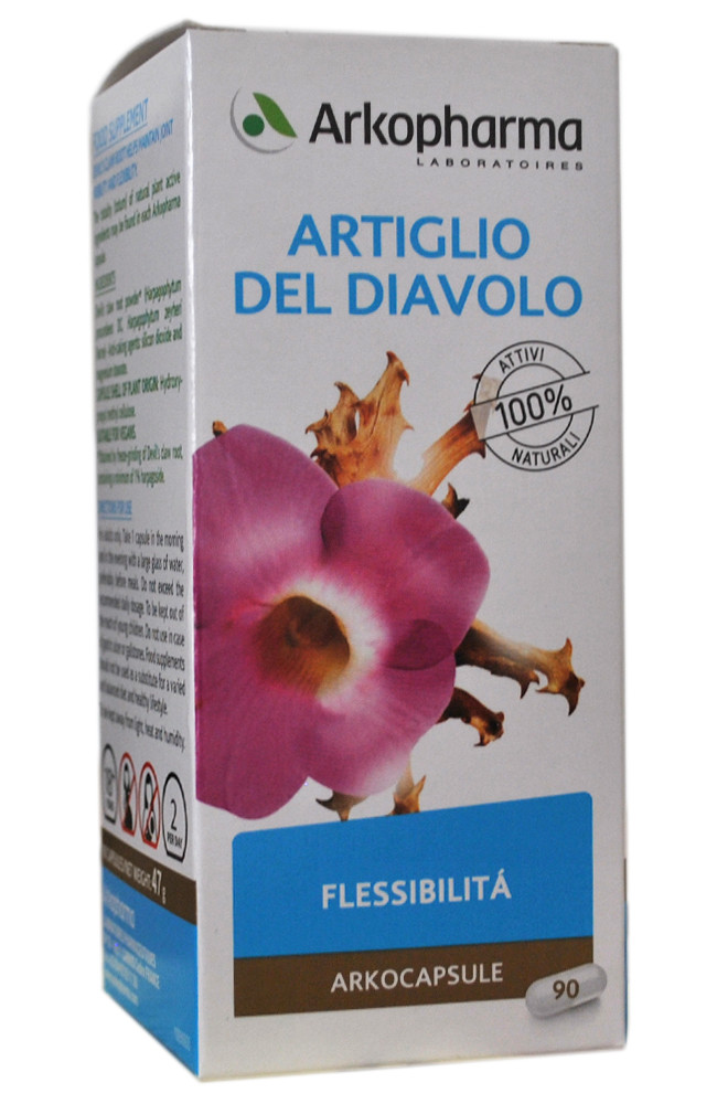 Arkocapsule Artiglio del Diavolo Integratore Alimentare 45 capsule