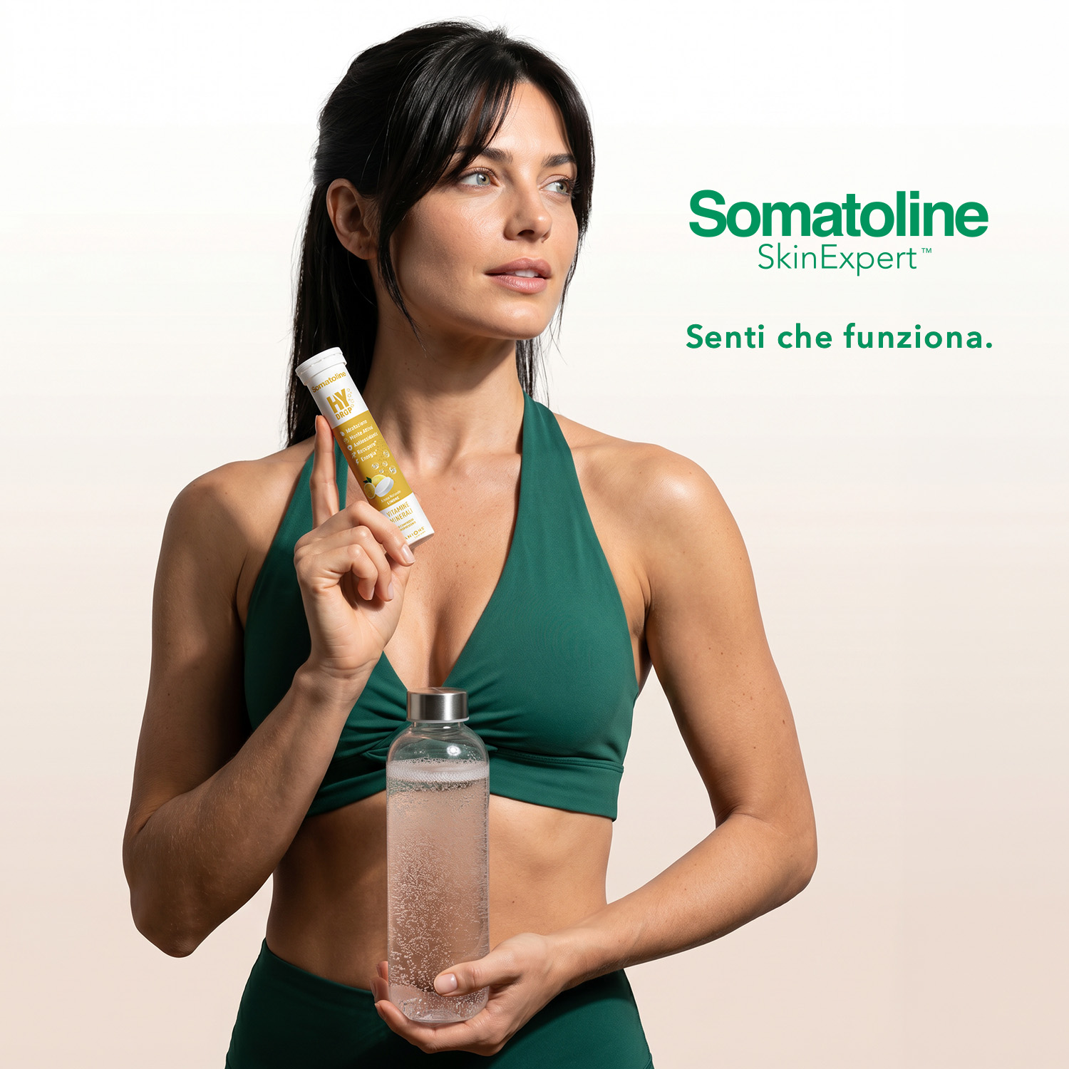Somatoline SkinExpert Hydrop 20 Compresse Effervescenti Gusto Limone - Integratore Per Il Metabolismo Energetico