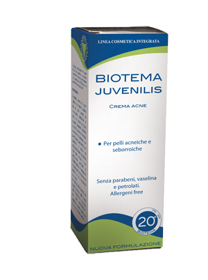 Biotema Juvenilis Crema Sebo-Equilibrante Trattamento Acne 30 ml
