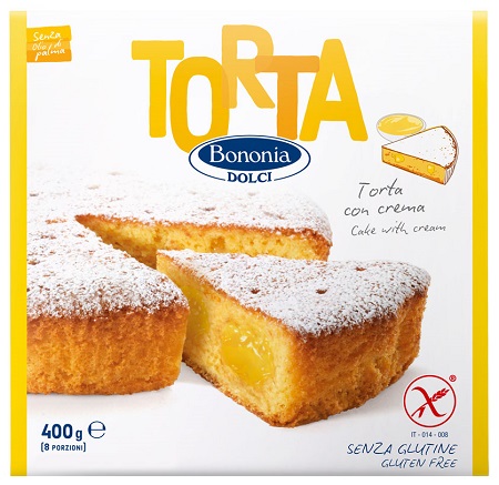 Bononia Senza Glutine Torta Con Crema 400 g
