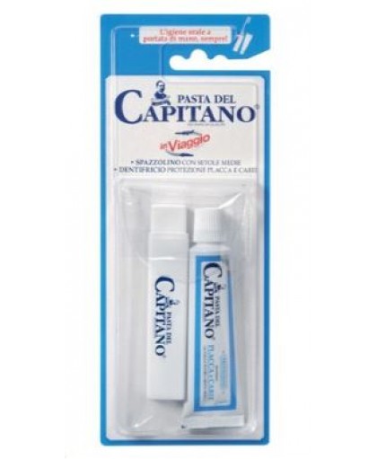 Pasta Del Capitano Kit Da Viaggio Dentifricio E Spazzolino