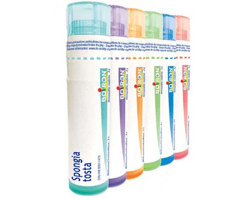 Boiron Spongia Tosta 5CH Granuli Tubo