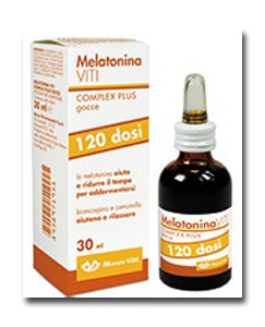 Melatonina viti Complex Plus Gocce Integratore Per il Sonno 30 ml