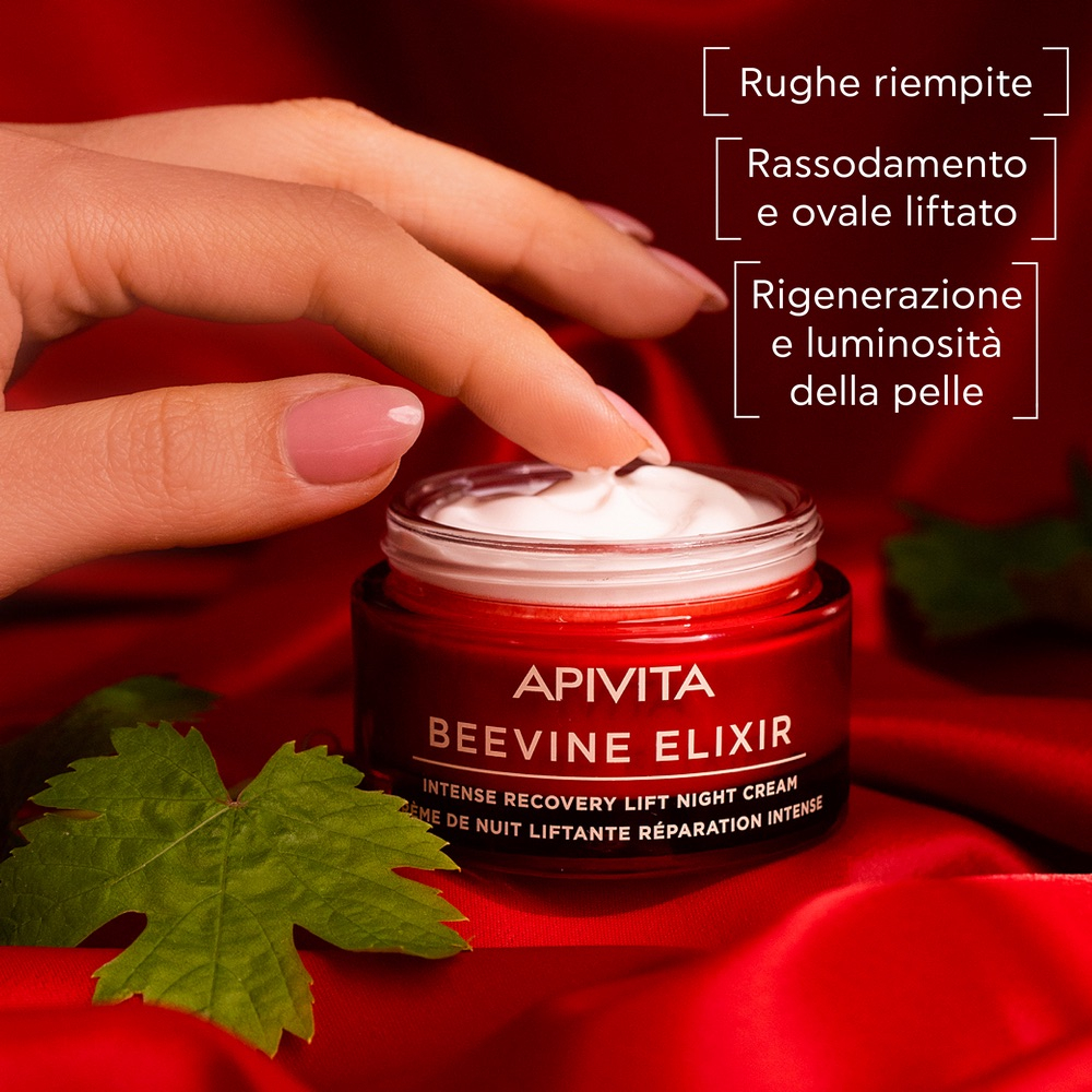 Apivita Beevine Elixir Crema Notte intensiva Liftante Rigenerante - 50ml