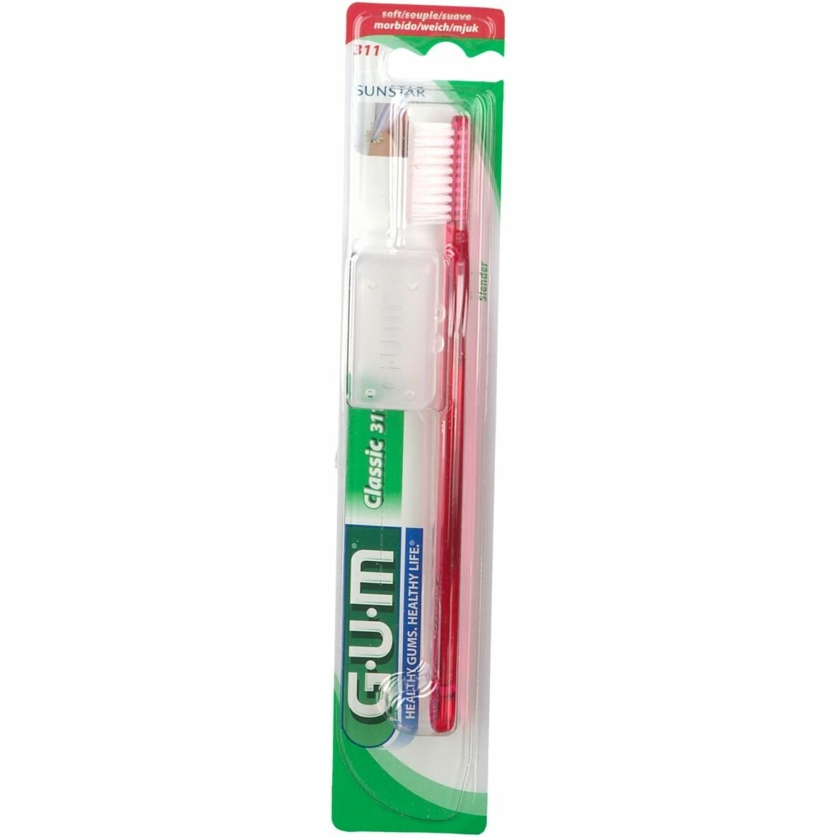 Gum Classic 311 Spazzolino Setolo Morbide 1 Pezzo