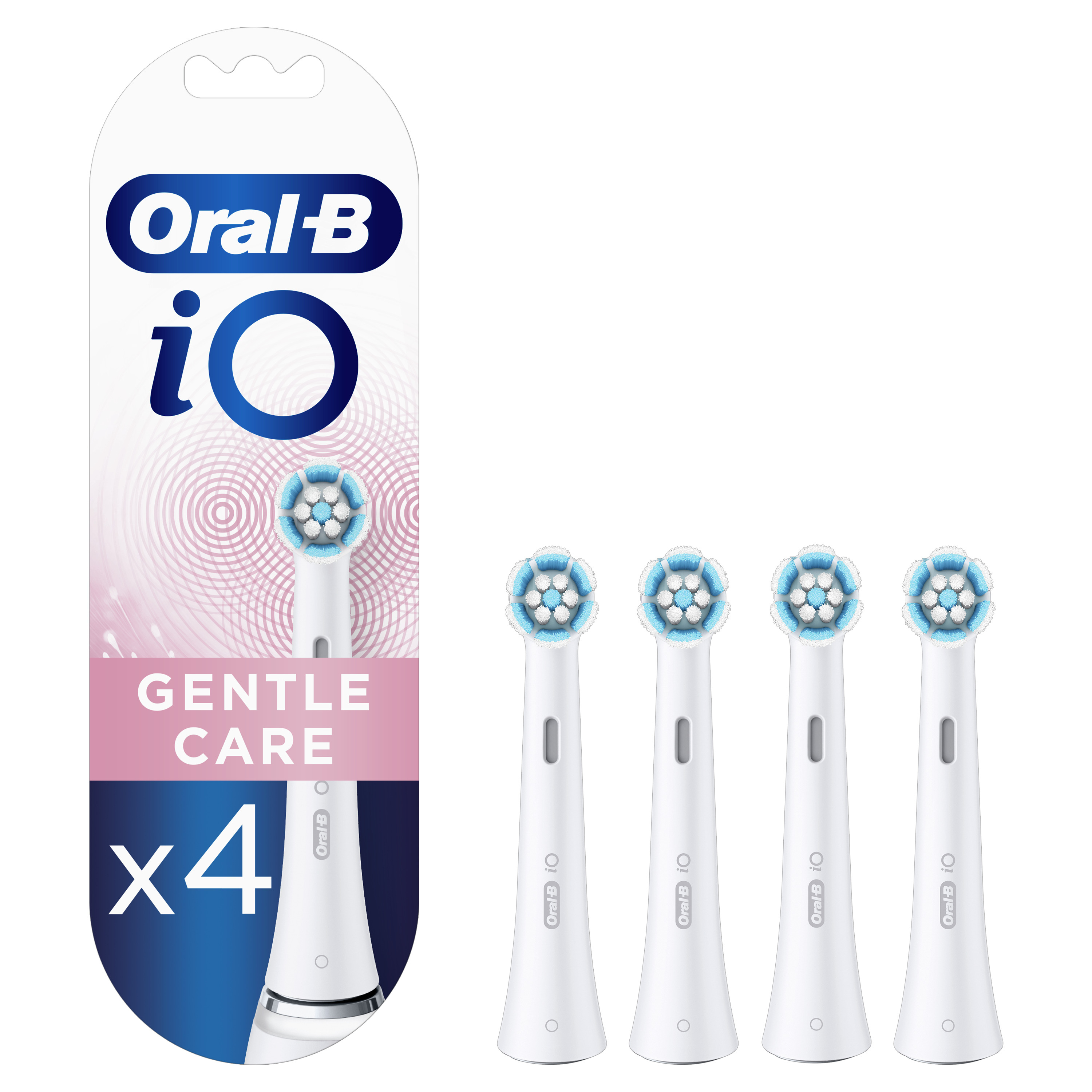 Oral-B Io Testine Di Ricambio Gentle Care. 4 Pezzi