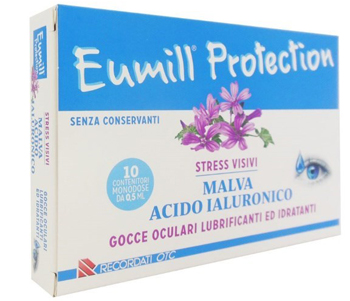 Eumill Protection Stress Visivo Gocce 10 Flaconcini Monodose