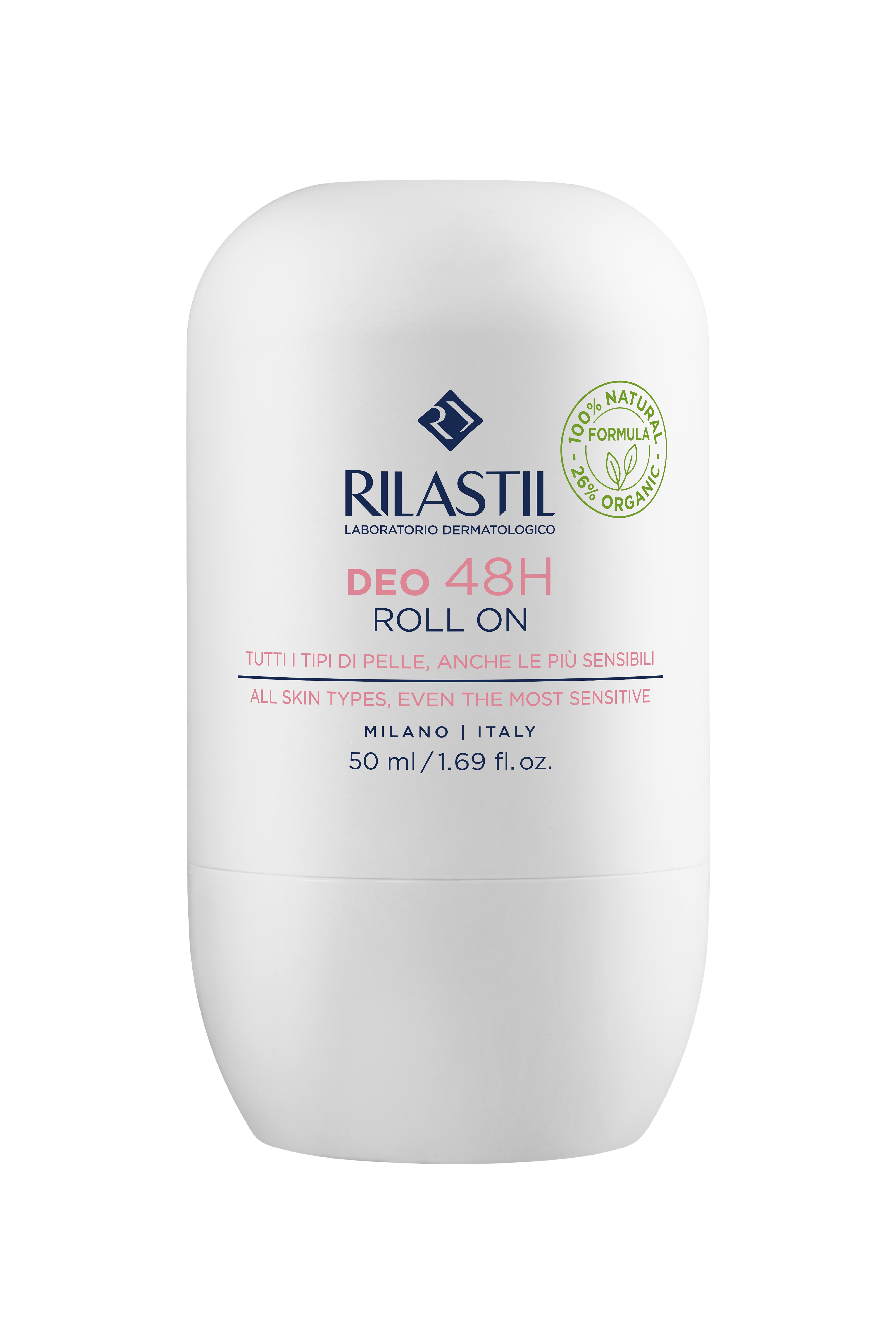 Rilastil - Deodorante 48H Per Tutte Le Tipologie Di Pelle 50 ml - [Scadenza 30 Settembre 2026]