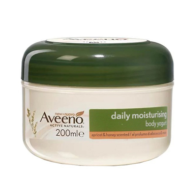 Aveeno Daily Moisturising Crema Corpo Yogurt Albicocca E Miele 200ml