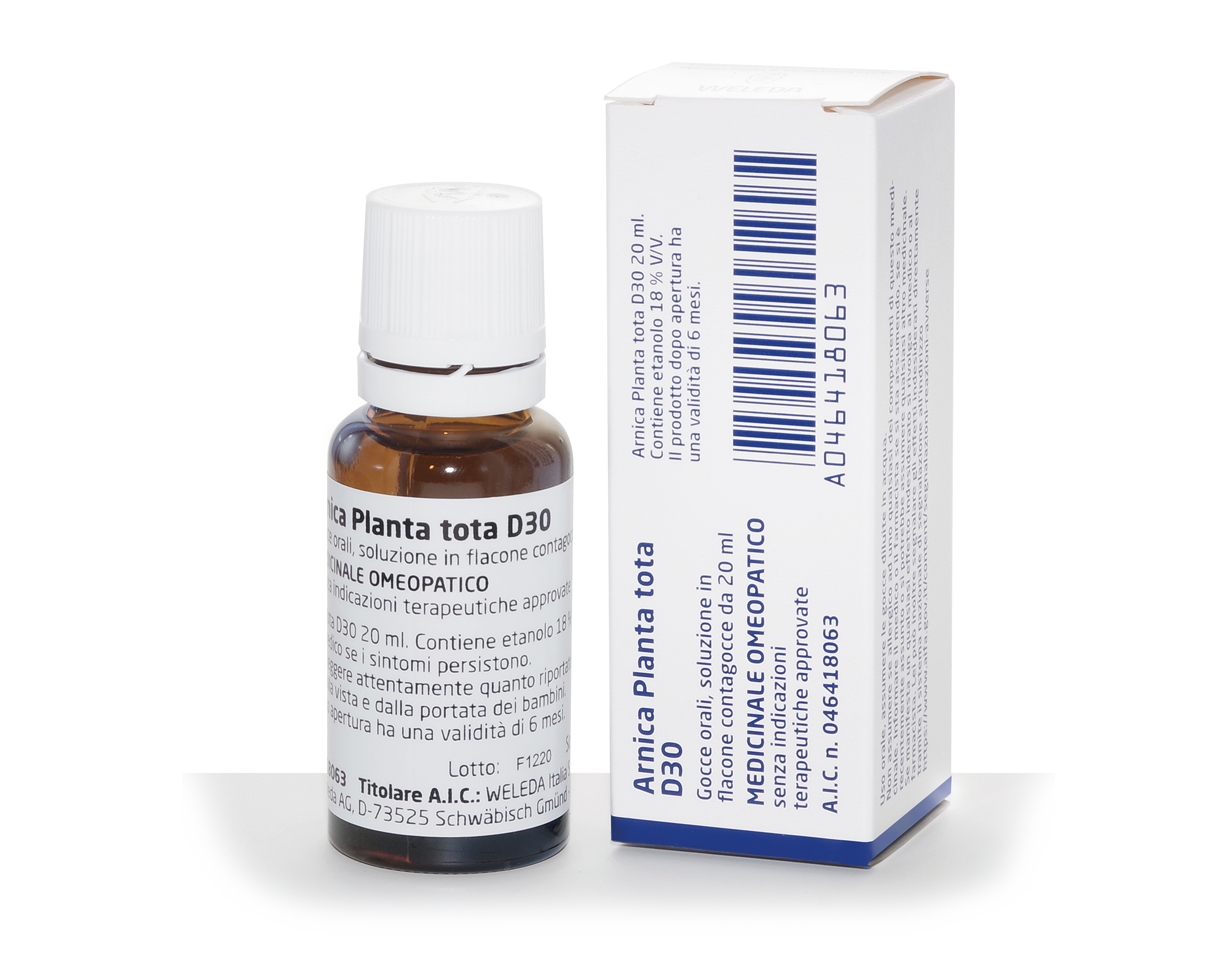 ARNICA PLANTA TOTA*D30 GTT20ML