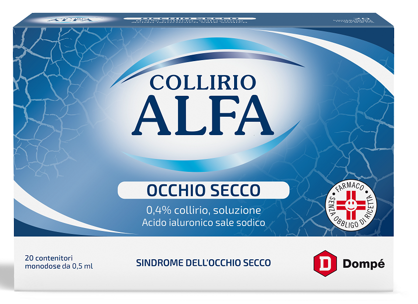 Dropstar Collirio ALFA OCCHIO SECCO Acido ialuronico 20 Flaconcini 0,5 ml