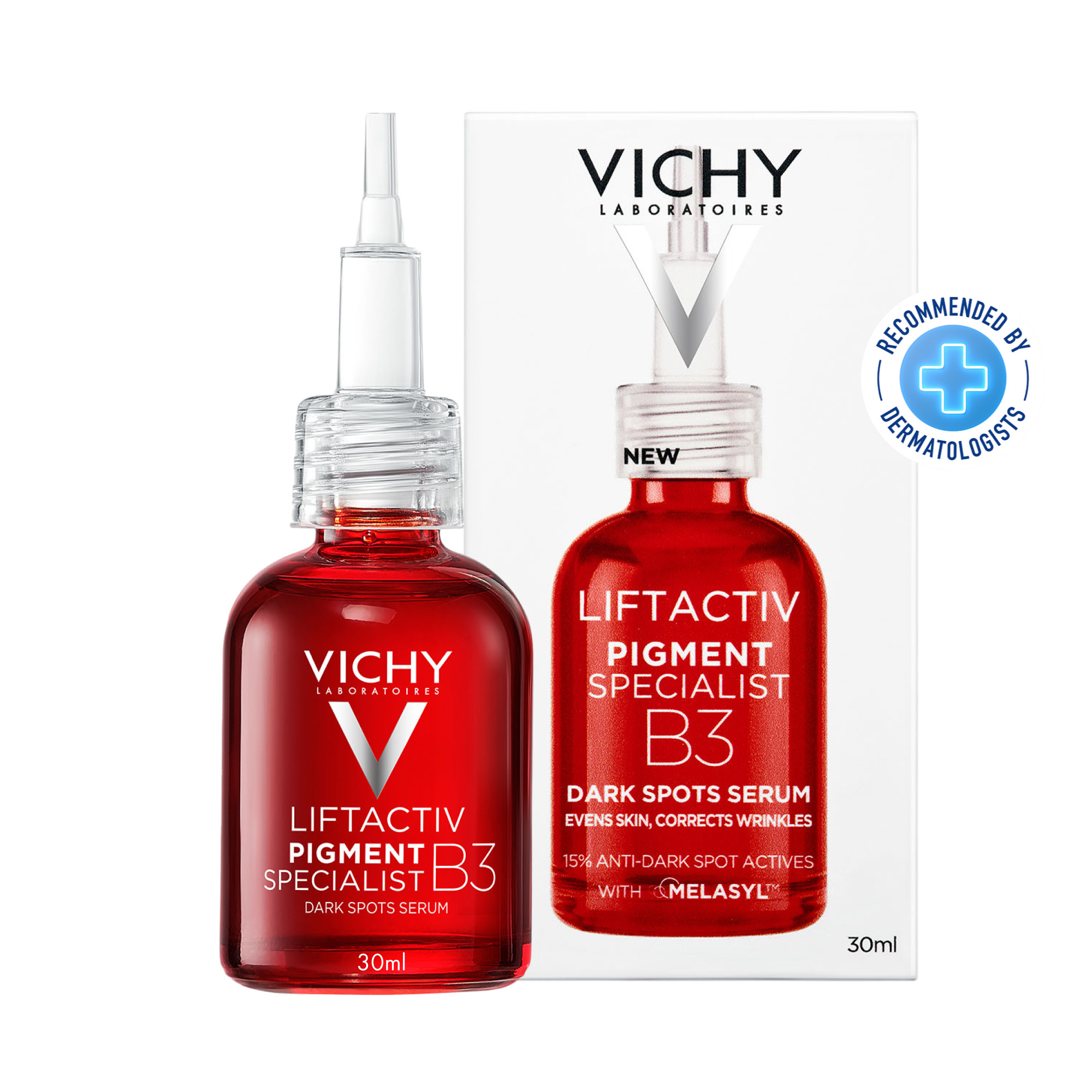 Vichy Liftactiv Pigment Specialist B3 Siero Anti-Macchie: uniforma e illumina l'incarnato 30ml