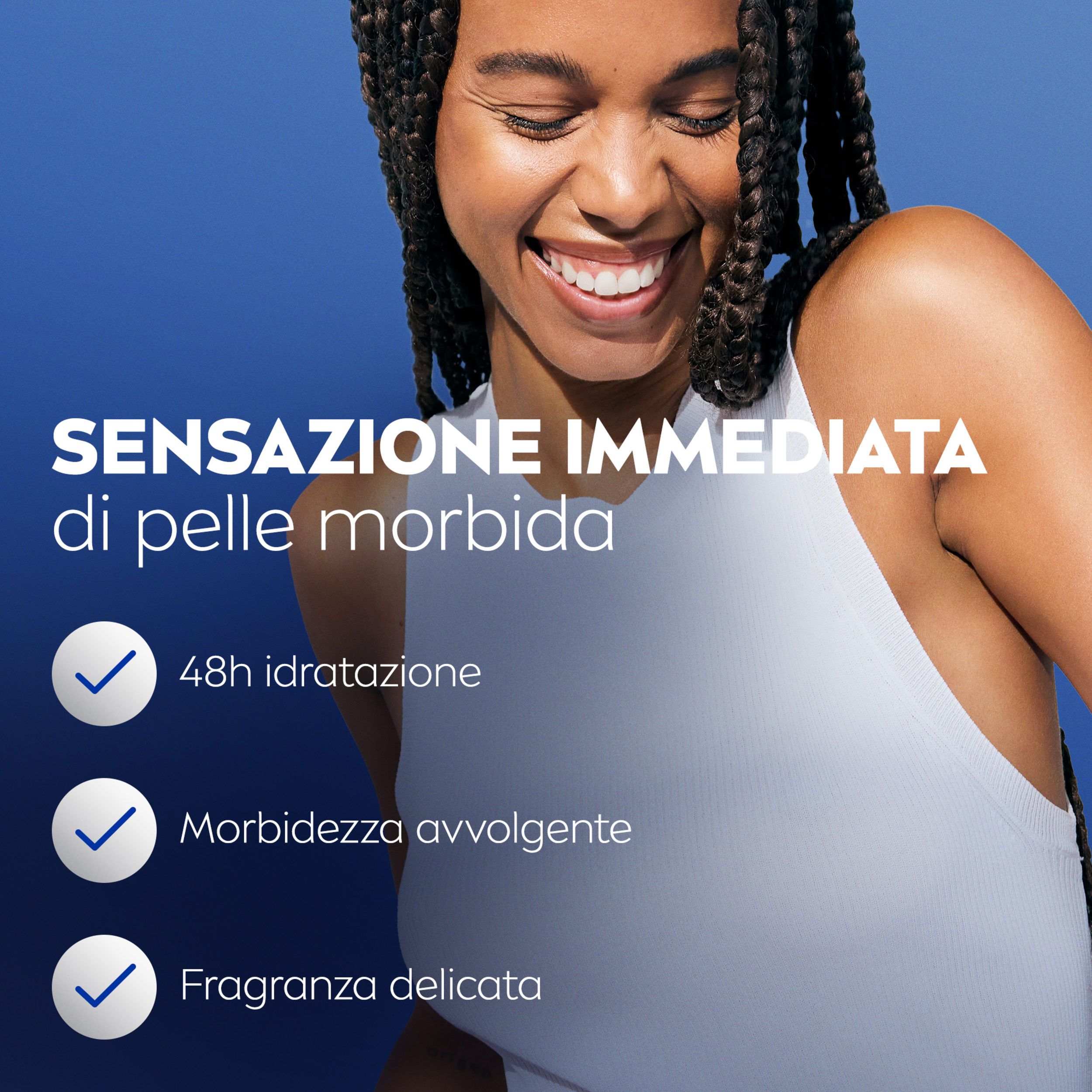 Nivea Crema-Olio Fiori di Ciliegio & Olio di Jojoba 400 ml, Crema corpo idratante 48h e profumata