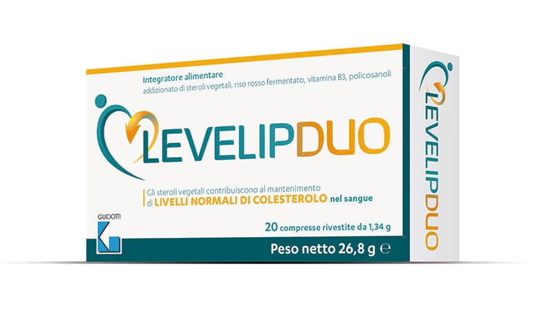 LEVELIPDUO per regolarizzare i livelli di colesterolo 20cpr