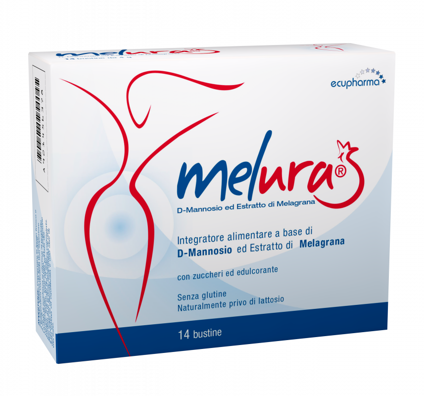 Melura - Integratore per il benessere delle vie urinarie - 14 bustine