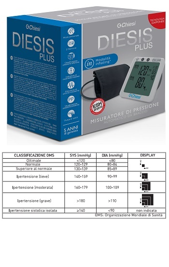 Diesis Plus Misuratore di Pressione Automatico da Braccio