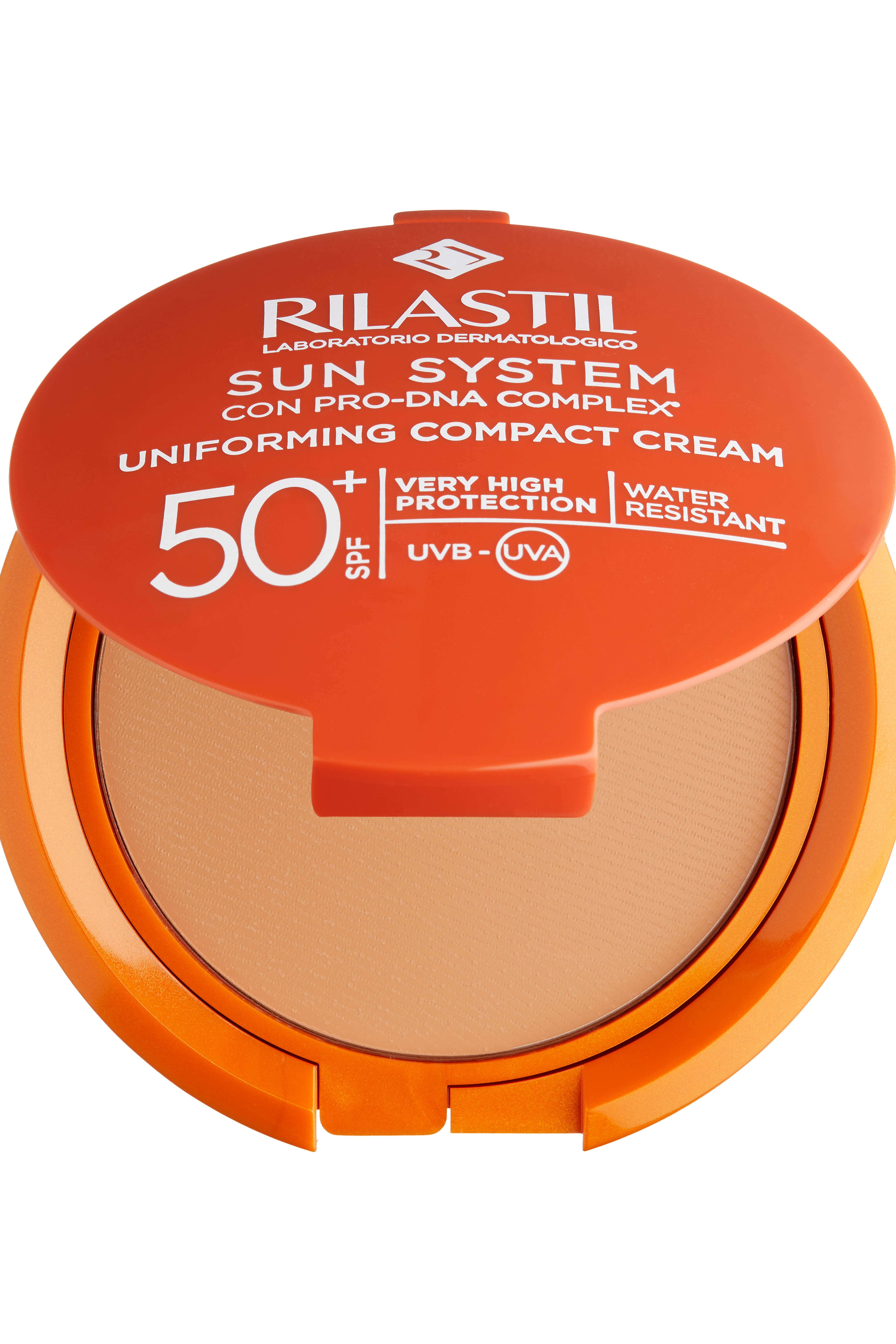 Rilastil Sun System - Crema Compatta Uniformante SPF50+ Colore Dorè 10 g