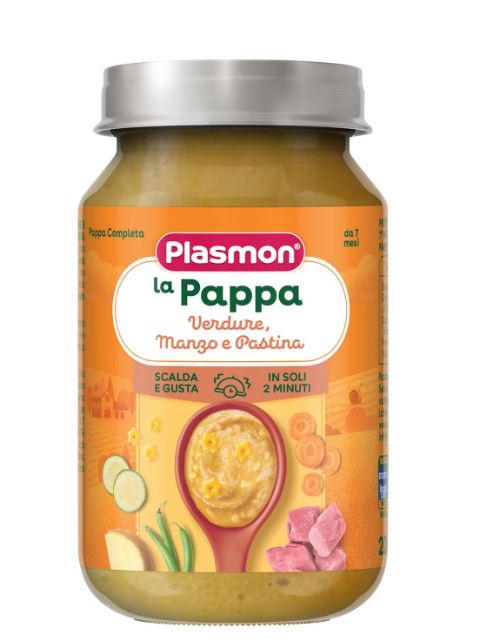 PLASMON La Pappa Verd/Manzo200